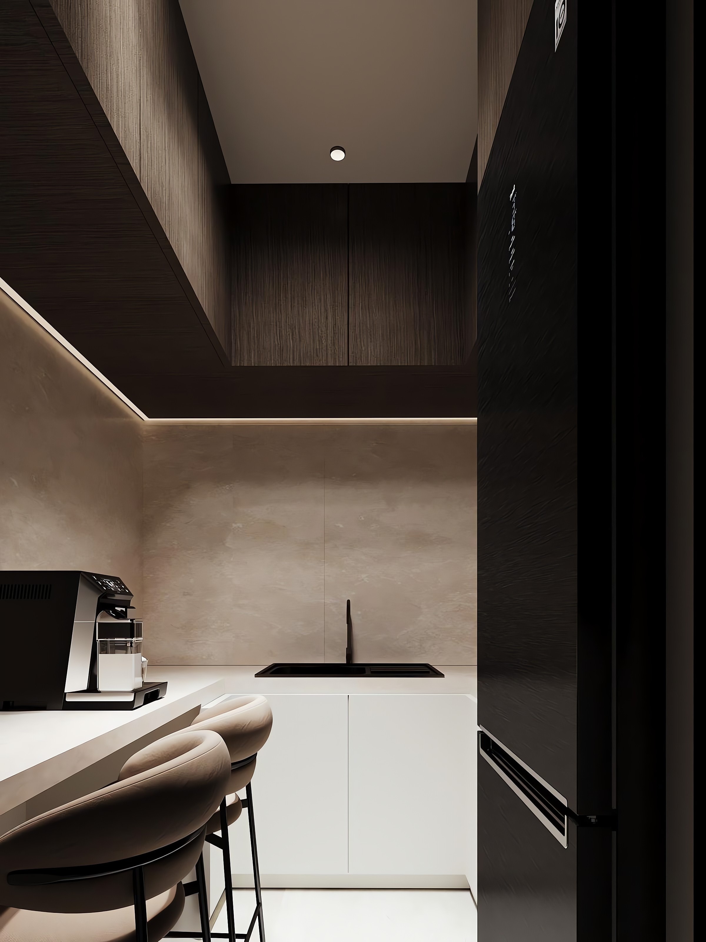 Car Showroom, Kitchen