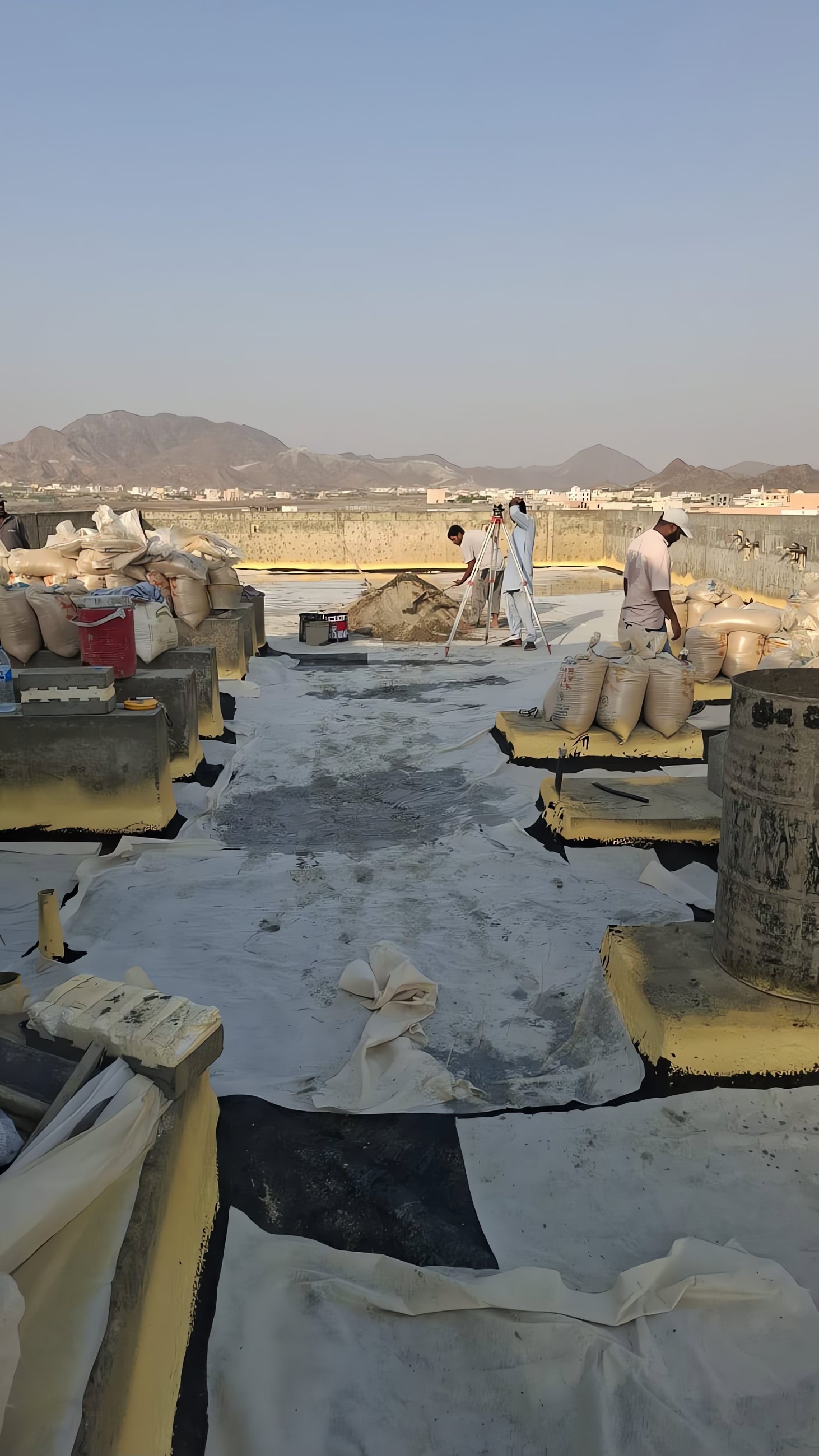 Roof Waterproofing, Preparation