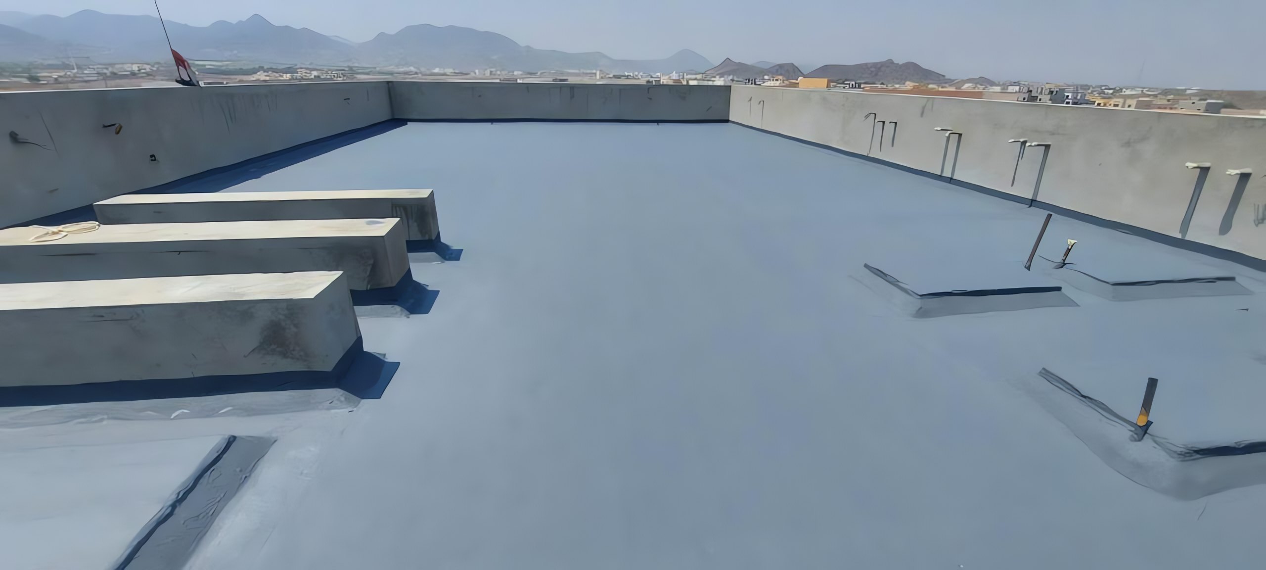 Roof Waterproofing, Finished roof