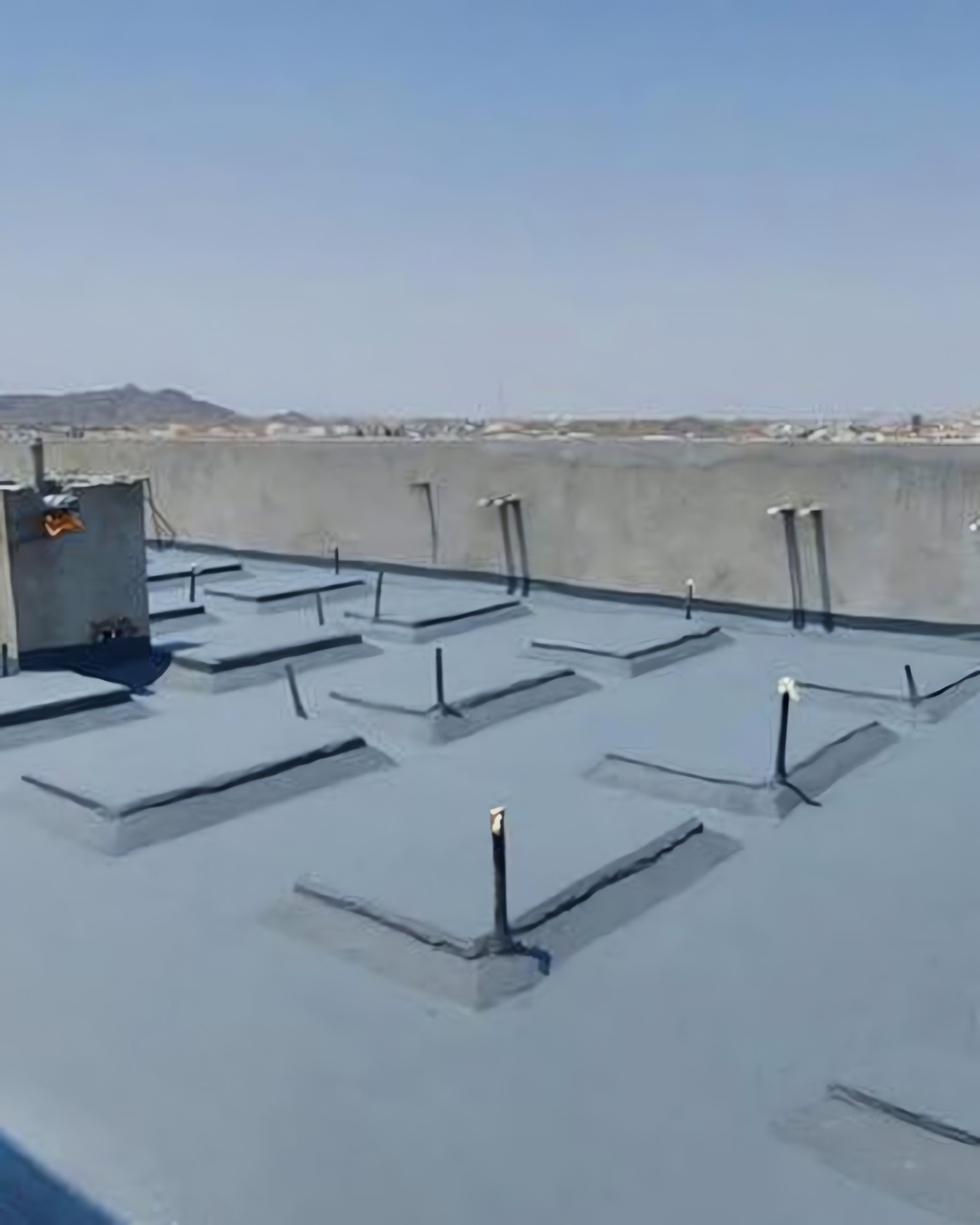 Roof Waterproofing, Finished roof