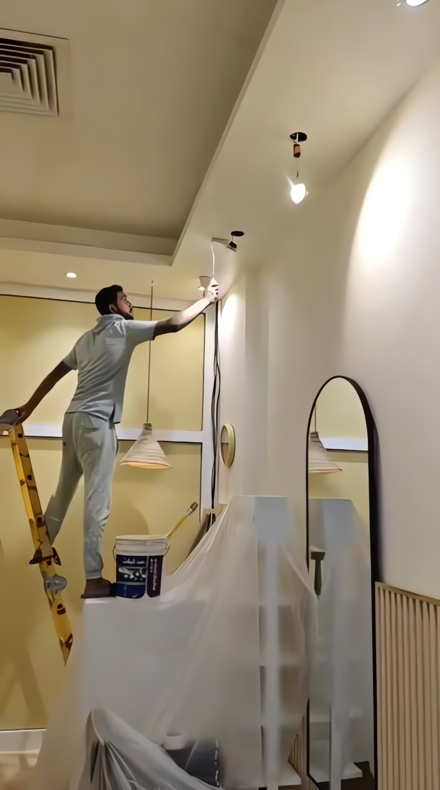 Beauty Salon Fit-Out, Finishing works