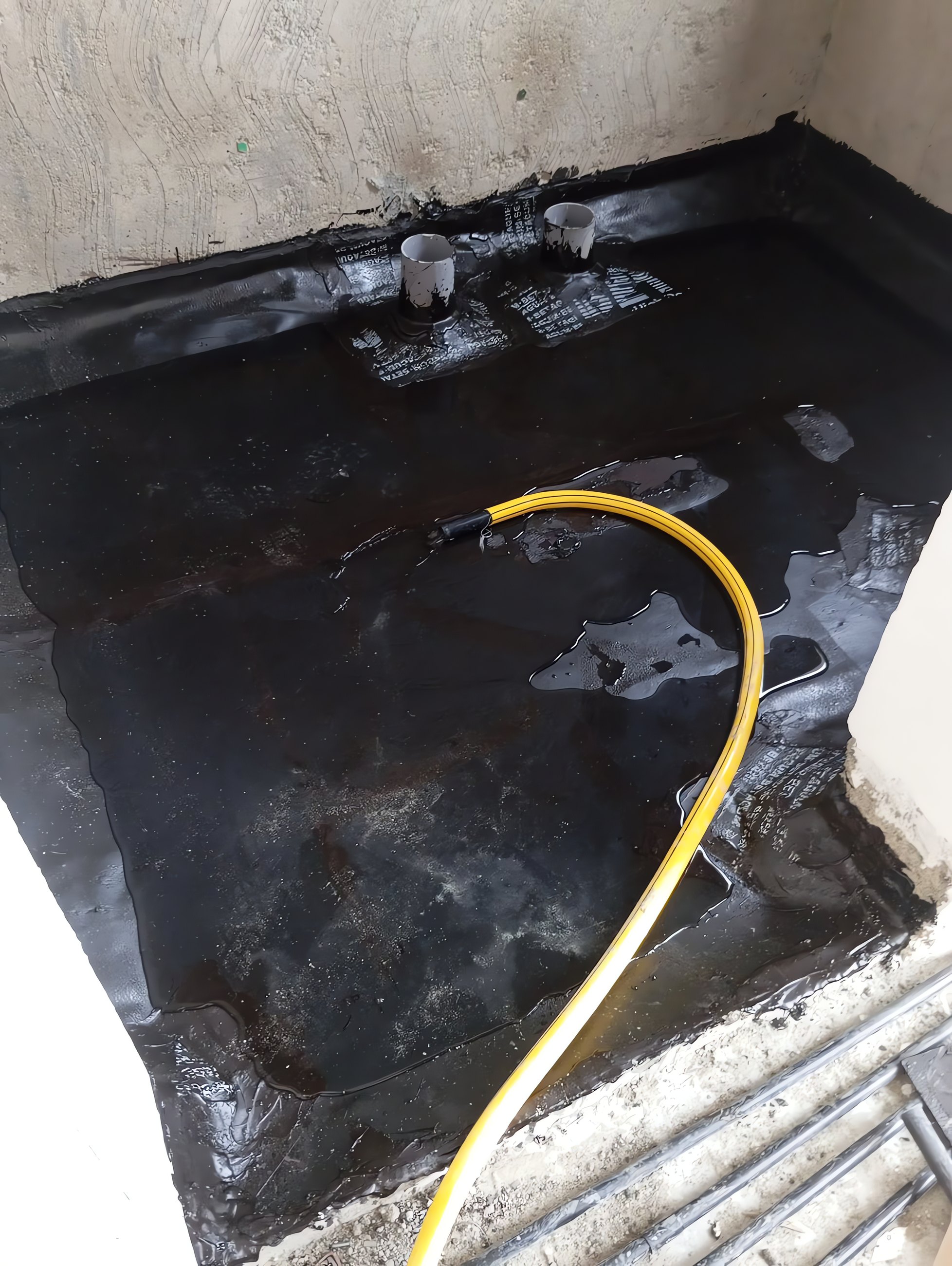 Wet-Area Waterproofing, Flood test