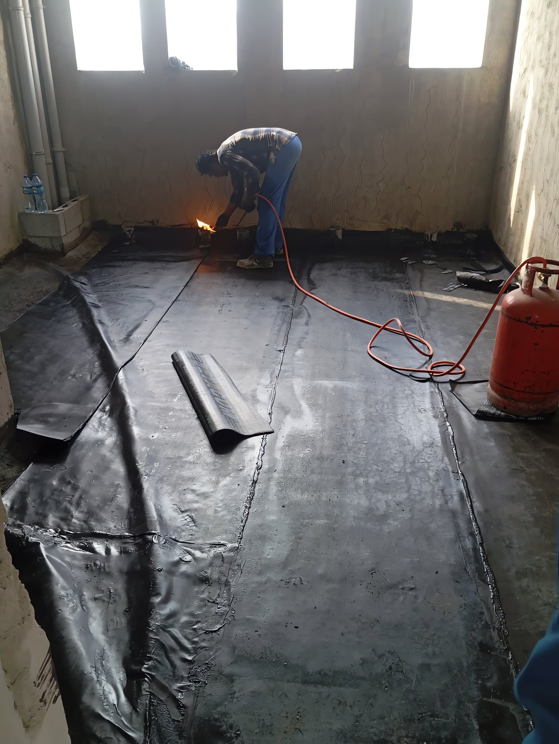 Wet-Area Waterproofing, Torch-on