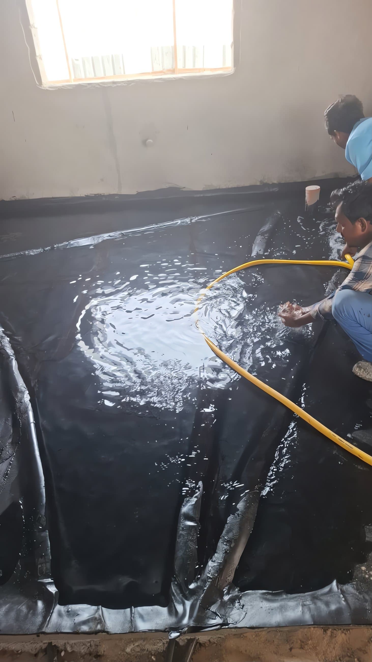 Wet-Area Waterproofing, Flood test
